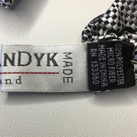 JON VANDYK HOLLAND Vintage Vibe Semi-Butterfly Bow Tie βΆβ πΉβπΈβπ» βπΌπ! - Picture 6 of 9